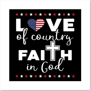 Patriotic Christian Religious Patriotism Posters and Art